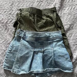 Girls Bundle Skirt & Pants Size 10